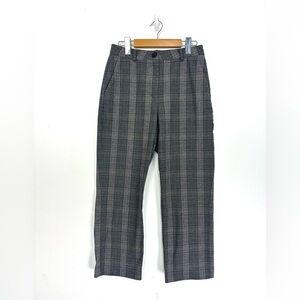 Aritzia Sunday Best Check Crop Pant Sz 4
